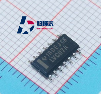 SN74LVC07ADR 丝印：LVC07A SOP-14 TI原装正品 IC配单 可直拍