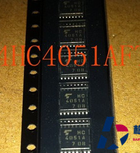 TC74HC4051AFT丝印：HC4051A TSSOP-16 东芝正品 可直拍