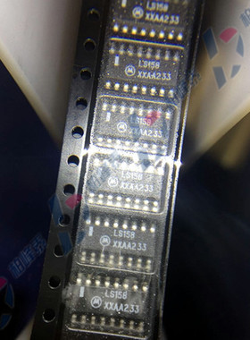 SN74LS158DR 丝印：LS158 SOP-16窄体 四路复用器 进口原装 直拍