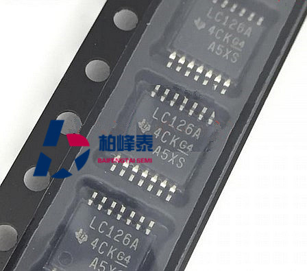 SN74LVC126APWR丝印：LC126A TSSOP-14 TI正品 IC配套 可直拍