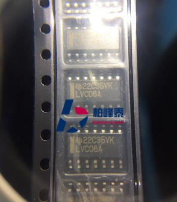 SN74LVC06ADR 丝印：LVC06A SOP-14 TI正品 IC配套 可直拍