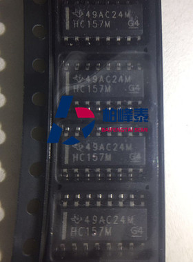 CD74HC157M96 丝印：HC157M SOP-16 TI原装正品 IC配套 可直拍