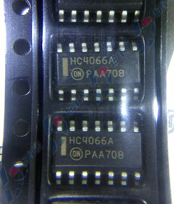 MC74HC4066ADR2G HC4066AG HC4066A SOP-14窄体 ON进口原装 直拍
