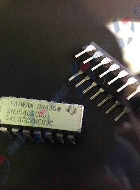 SNJ54LS00J 直插 DIP-14 军工级陶瓷逻辑芯片 TI全新原装 可直拍