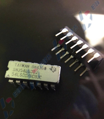 SNJ54LS00J 直插 DIP-14 军工级陶瓷逻辑芯片 TI全新原装 可直拍