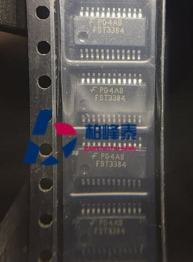 FST3384QSCX 丝印：FST3384 QSOP-24厚密脚 FSC总线IC 正品可直拍