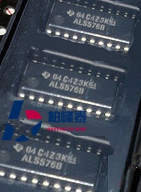 SN74ALS576BNSR 丝印：ALS576B SOP-20中体 TI正品 IC配单 可直拍