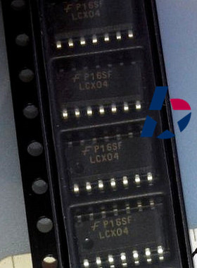 74LCX04MX 丝印：LCX04 SOP-14 FSC全新正品 IC配单 可直拍
