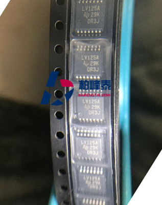 SN74LV125APWR丝印：LV125A TSSOP-14 TI正品 IC配套 可直拍