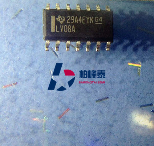 SN74LV08ADR丝印：LV08A SOP-14 TI原装正品 IC配单 可直拍