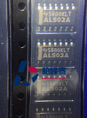 SN74ALS02ADR 丝印：ALS02A SOP-14 TI进口正品 IC配套 可直拍
