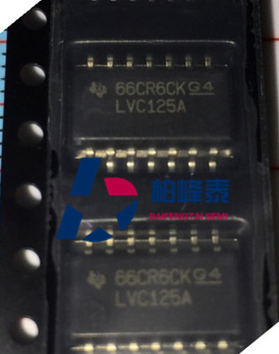 SN74LVC125ANSR丝印：LVC125A SOP-14中体 TI正品 IC配套 可直拍