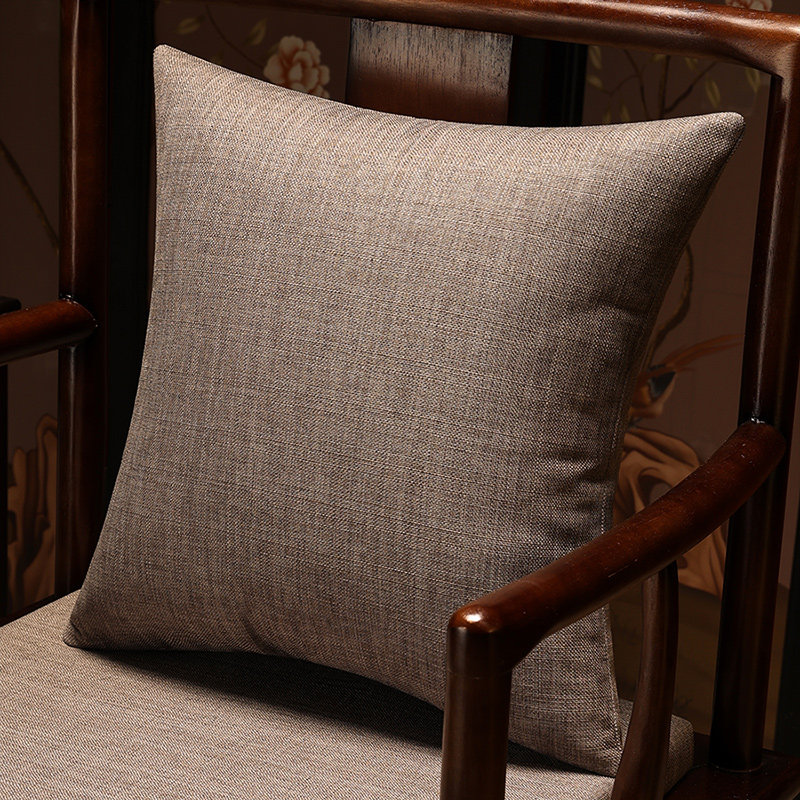 纯色亚麻沙发抱枕靠垫套客厅靠枕床头大号靠背枕抱枕套不含芯通用,居家布艺,靠垫/抱枕,淘宝优惠券,粉丝福利购,淘宝优惠卷