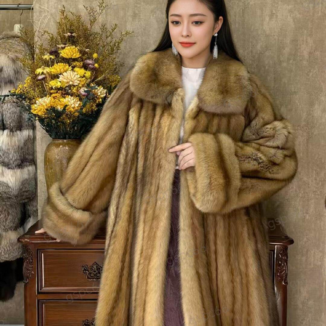 进口俄罗斯满天星紫貂全穿刀皮草