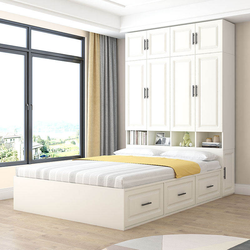 榻榻米床衣柜床一体小户型多功能储物床衣帽间书桌组合定制儿童床,住宅家具,衣柜床,淘宝优惠券,粉丝福利购,淘宝优惠卷