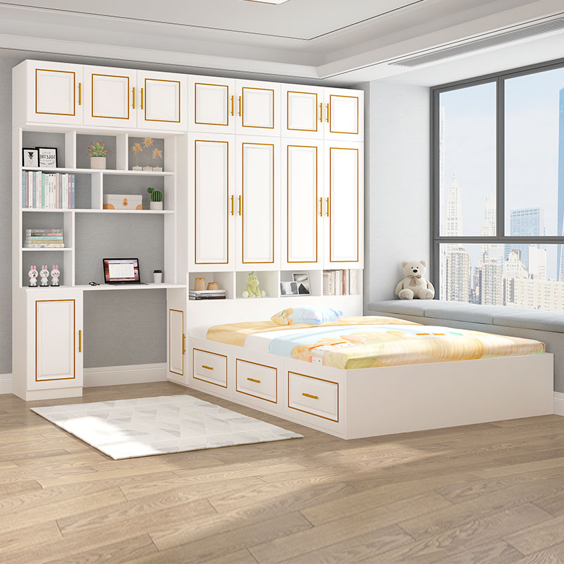 榻榻米衣柜床储物收纳