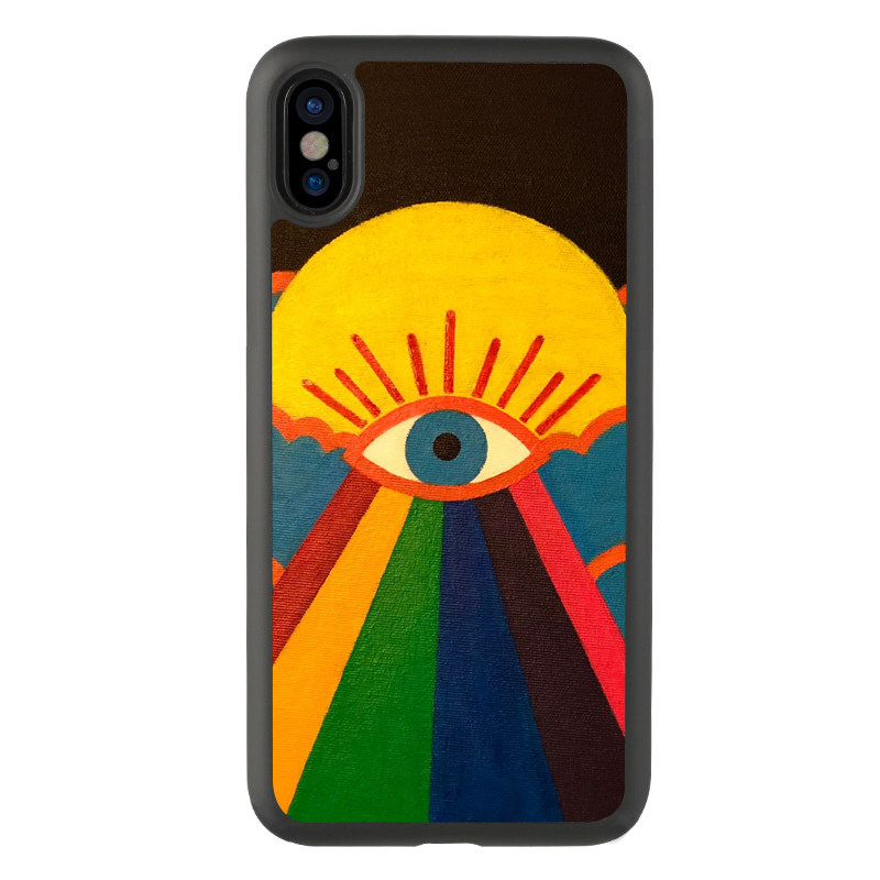 艺术11彩色太阳插画适用于iphone141312promax保护壳苹果xs防摔xr