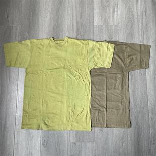 全棉短袖体恤 老式弹力短袖汗衫夏季圆领T恤男