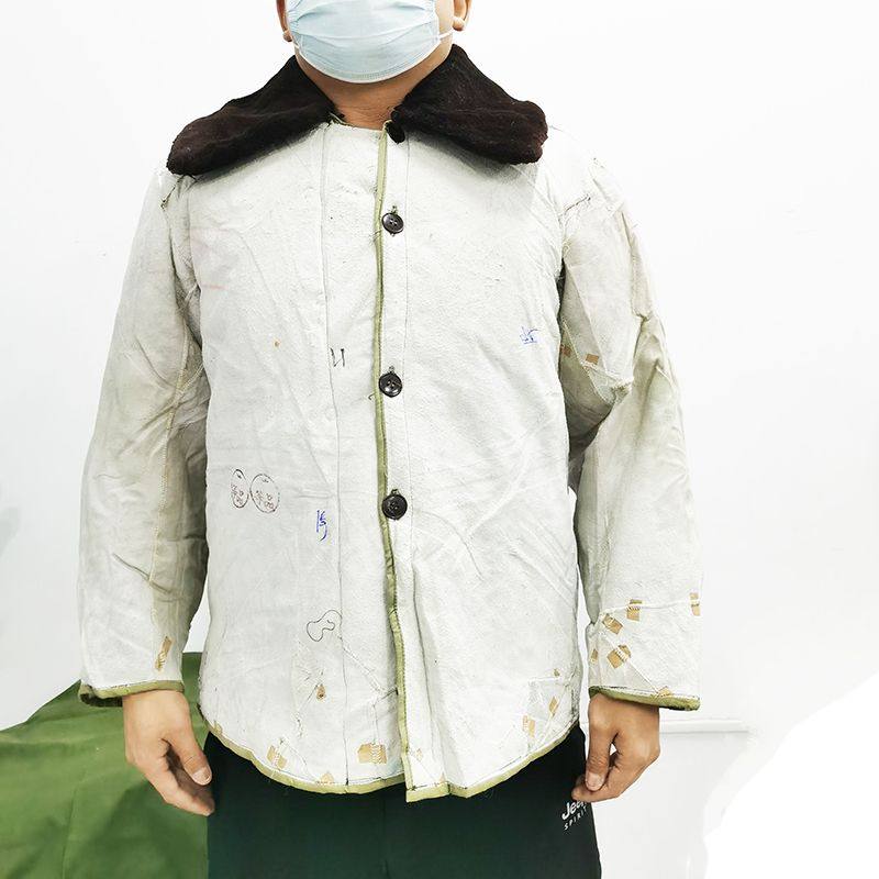 保暖穿皮内胆糕羊毛皮袄子保暖防寒服皮纯羊毛中老年男皮衣