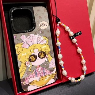 CASE富婆美少女水冰月适用iphone16promax手机壳15pro苹果14镜面MagSafe磁吸13保护套12可爱甜美11女闺蜜