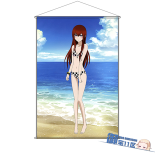 命运石之门周边椎名真由理牧濑红莉栖铃羽动漫挂画二次元卡通海报