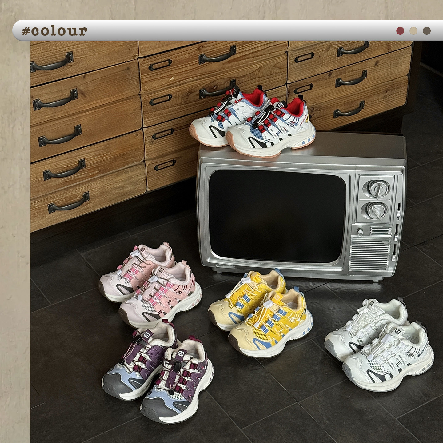 女童软底时装轻便跑鞋新款春夏男童休闲透气老爹鞋儿童韩版运动鞋