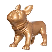 Золотая стоящая собака