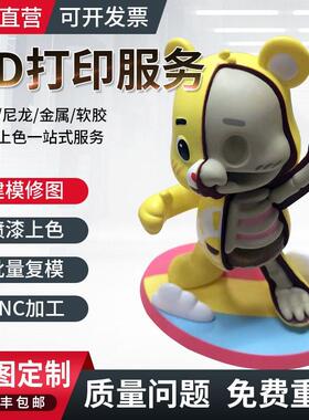 动漫场景影视道具3D打印快速成型模型SLA SLS PVC玩具注塑加工