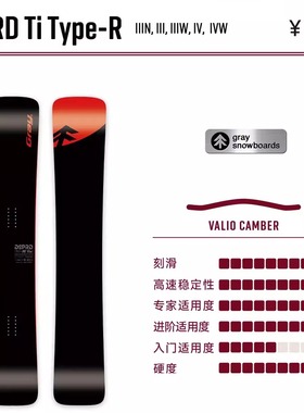 【现货】25-26雪季新款GRAY小树LT/DW/马赫/红树刻滑滑雪板