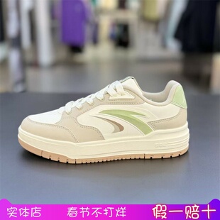 安踏982板鞋休闲鞋女2025秋新款厚底超轻低帮滑板鞋122548066