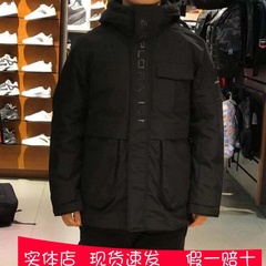 安踏羽绒服男款2019冬季新款工装风衣中长款加厚户外外套15946972