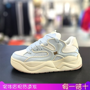 增高鞋 新款 122448036 面包鞋 安踏女运动休闲鞋