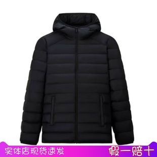轻薄修身 2025冬新款 防泼水综训连帽羽绒服162547901 女装 安踏正品