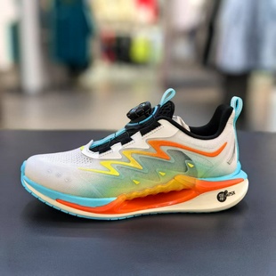 312525536 男大童旋钮追风透气跑步运动鞋 安踏儿童25年夏季 新款