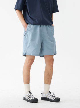 BLACK ARMADA 夏户外机能风防泼水速干宽松百搭抗撕裂运动五分裤