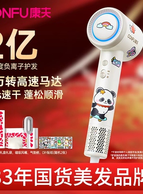 CONFU康夫F11高速吹风机负离子护发静音速干家用电吹风筒新年礼物