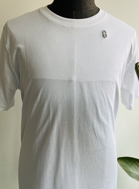 滨尚职业装华为汽车AITO男士棉T透气女士短袖白色T恤职业工作服