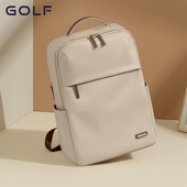 GOLF2025新款 时尚 双肩包女百搭大容量电脑背包轻便通勤大学生书包