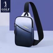 时尚 GOLF新款 潮流渐变胸包男士 轻便出行斜挎包运动休闲包