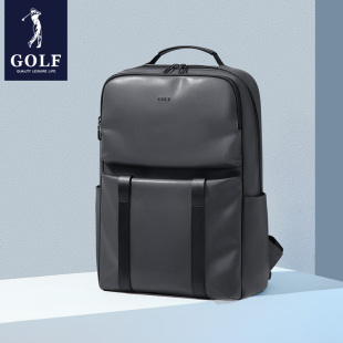 GOLF男士背包大容量双肩包商务电脑包休闲旅行包高中生大学生书包