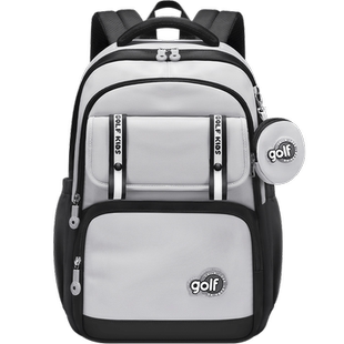 GOLF儿童书包男孩女童小学生一到六年级轻便减负大容量双肩背包