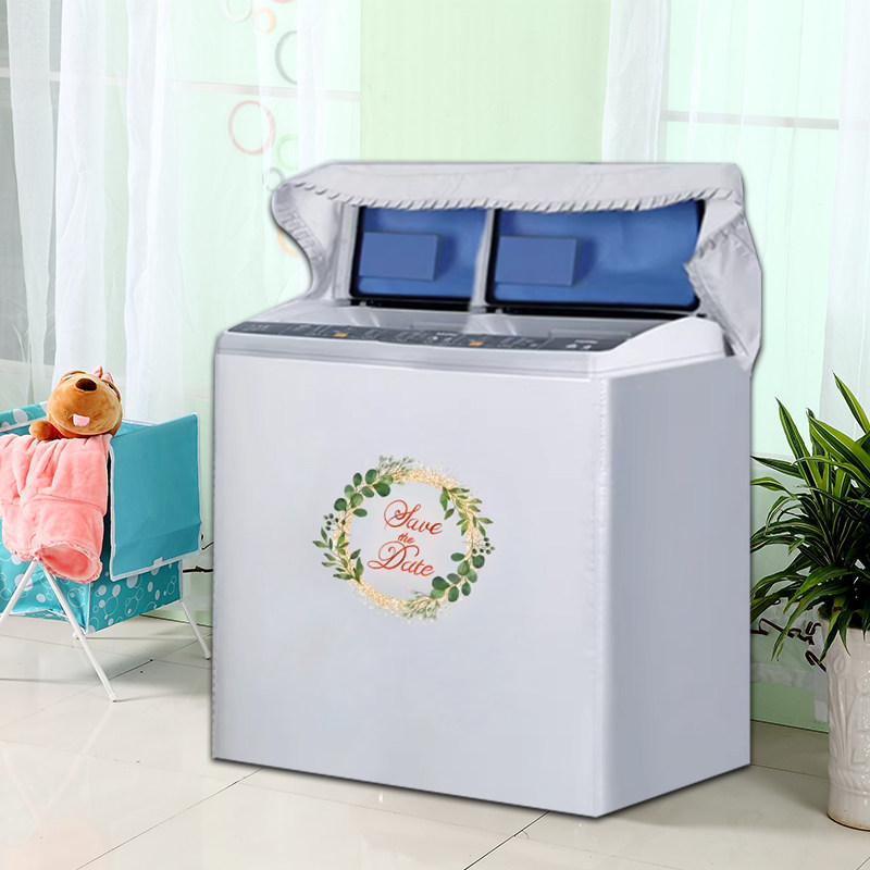 小天鹅TP120-S998双桶双缸洗衣机罩12公斤半自动防水防晒防尘套子