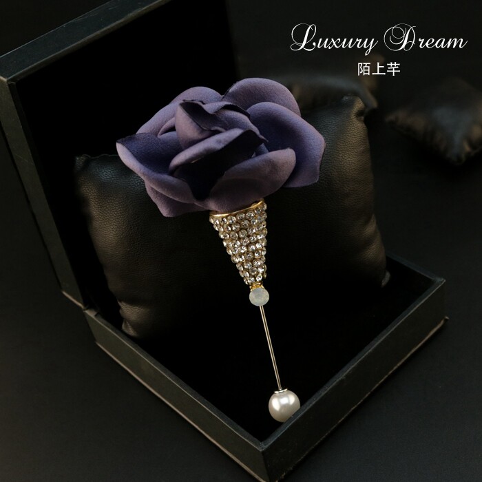 Broche homme en Matériau mixte - Ref 1184206 Image 1