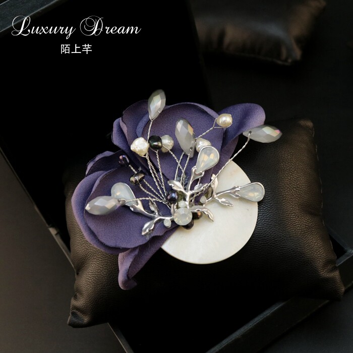 Broche femme en Matériau mixte - Ref 1184175 Image 4