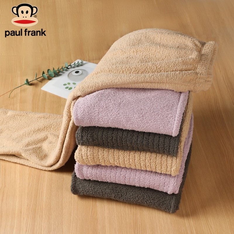 大嘴猴仙女暖暖裤珊瑚绒居家保暖裤秋冬季懒人裤打底裤女士睡裤潮