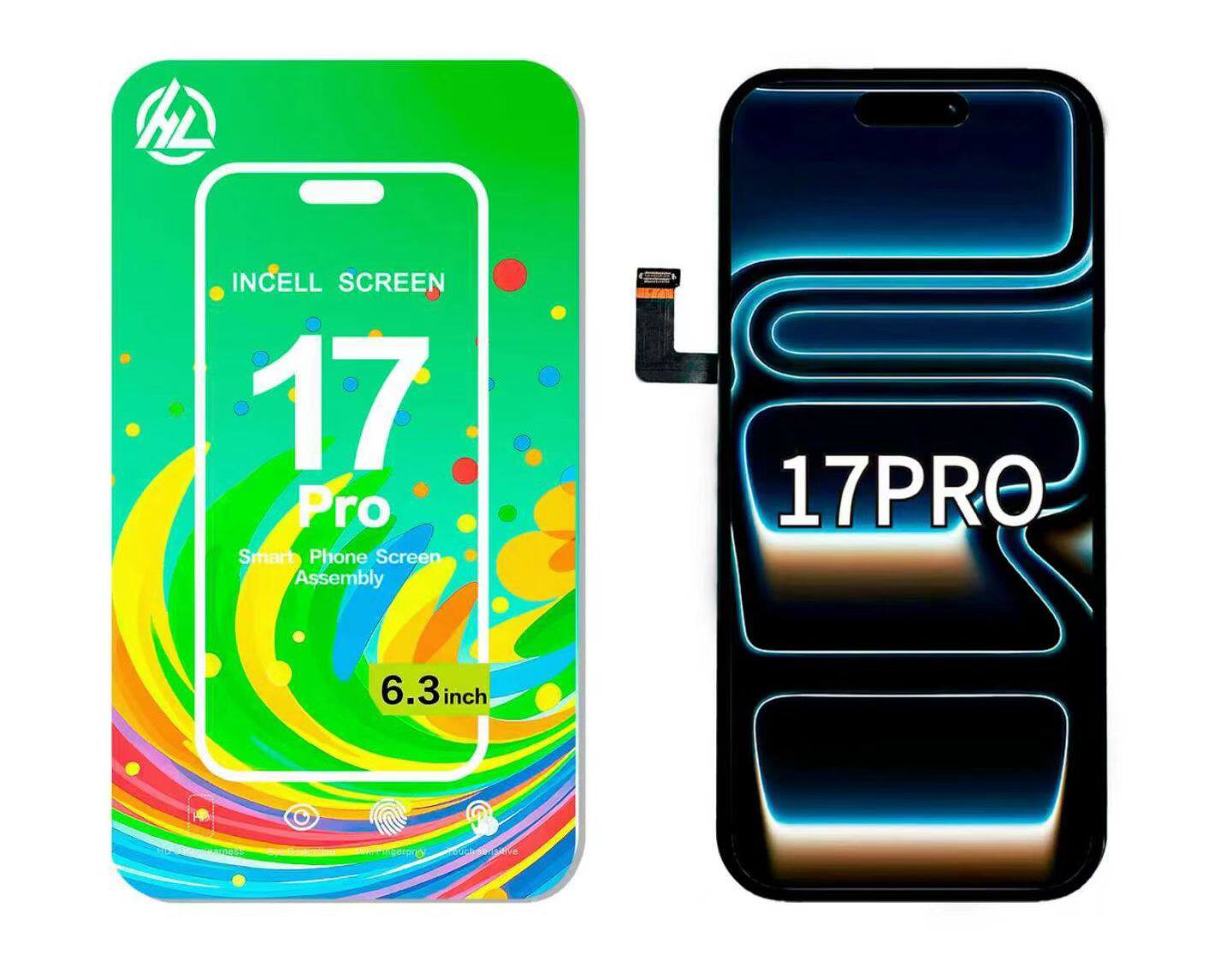 适用于 苹果17pro 17promax 内外一体液晶显示屏幕总成,3C数码配件,手机零部件,淘宝优惠券,粉丝福利购,淘宝优惠卷