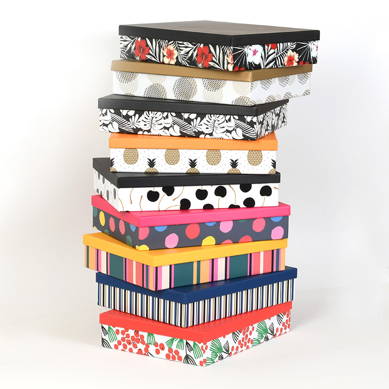 ins风生日创意礼盒礼品盒服装包装盒长方形结婚礼物包装盒围巾盒