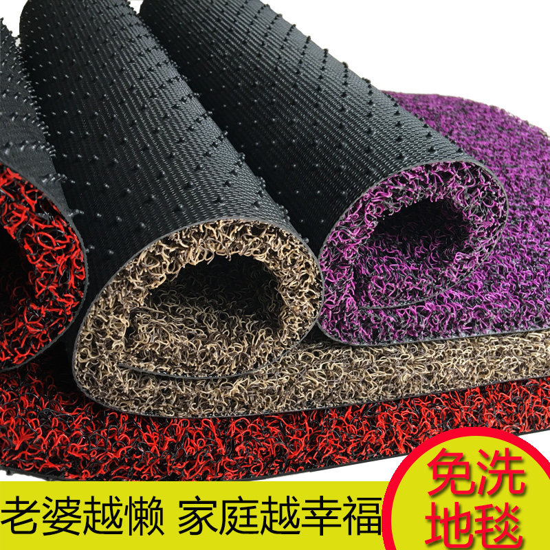 加厚厚款脚垫门口地毯地垫 防滑垫橡胶家用进门可擦垫子脚踏垫