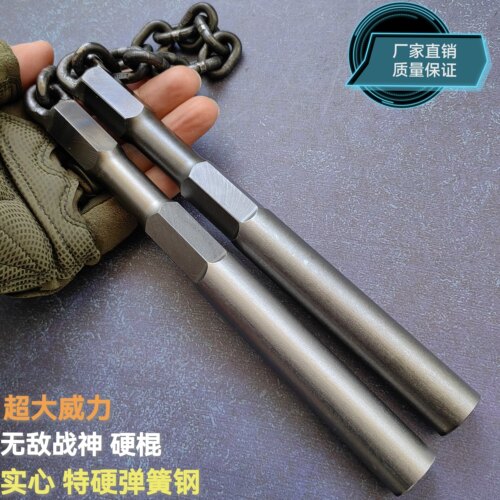 实战二节棍实心钢双截棍破窗自救