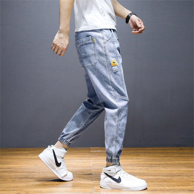 2025春季束脚百搭牛仔裤男裤901-P35,男装牛仔裤,星座205-2